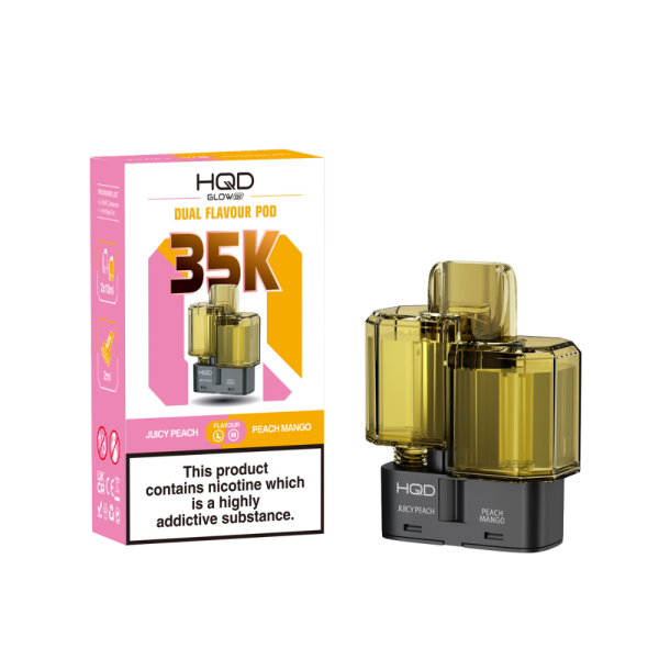 Juicy Peach & Peach Mango Pod Glow Air 35K - Pod