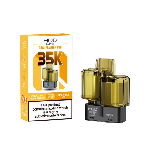 Pineapple Peach Mango & Pineapple Ice Pod Glow Air 35K - Pod